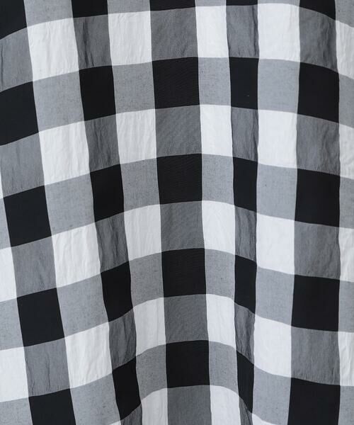 Maison de CINQ / メゾン ドゥ サンク ロング・マキシ丈ワンピース | 【小さいサイズ】ギンガムサッカーデザインワンピース | 詳細16