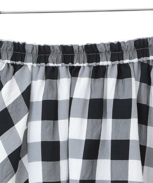 Maison de CINQ / メゾン ドゥ サンク ロング・マキシ丈スカート | アシンメトリーヘムギンガムスカート | 詳細15