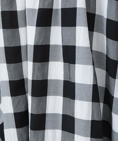 Maison de CINQ / メゾン ドゥ サンク ロング・マキシ丈スカート | アシンメトリーヘムギンガムスカート | 詳細17