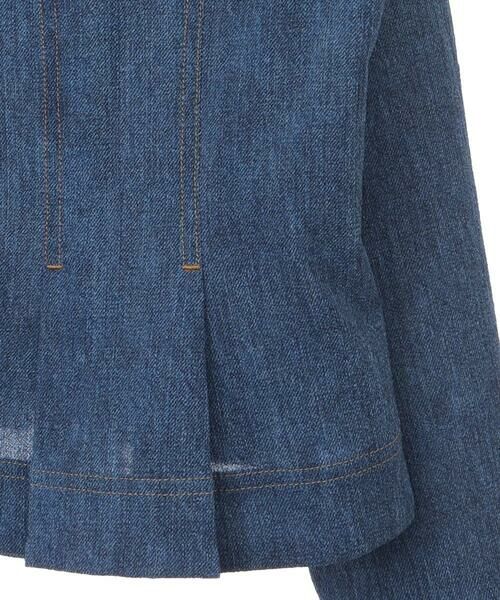 Maison de CINQ / メゾン ドゥ サンク セットアップ | 【小さいサイズ】デニム風ステッチデザインジャケット | 詳細22