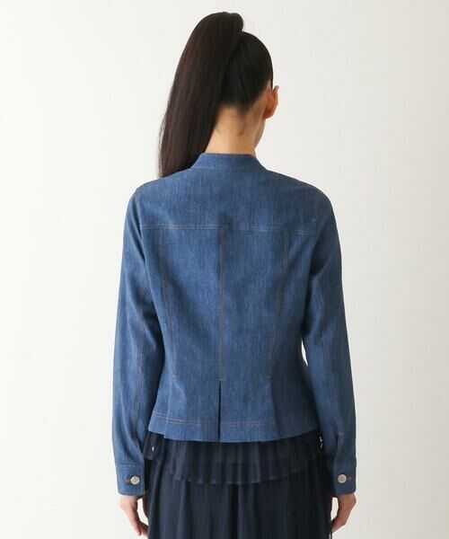 Maison de CINQ / メゾン ドゥ サンク セットアップ | 【小さいサイズ】デニム風ステッチデザインジャケット | 詳細5