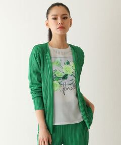 Maison de CINQ / メゾン ドゥ サンク カーディガン・ボレロ | 【小さいサイズ】プリモーディアルプリーツチェック柄カーディガン