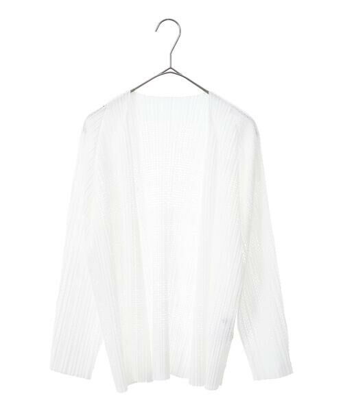 Maison de CINQ / メゾン ドゥ サンク カーディガン・ボレロ | 【小さいサイズ】プリモーディアルプリーツチェック柄カーディガン | 詳細19