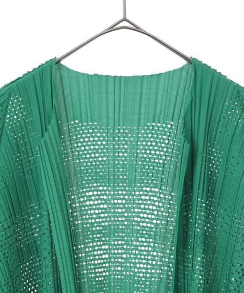 Maison de CINQ / メゾン ドゥ サンク カーディガン・ボレロ | 【小さいサイズ】プリモーディアルプリーツチェック柄カーディガン | 詳細23