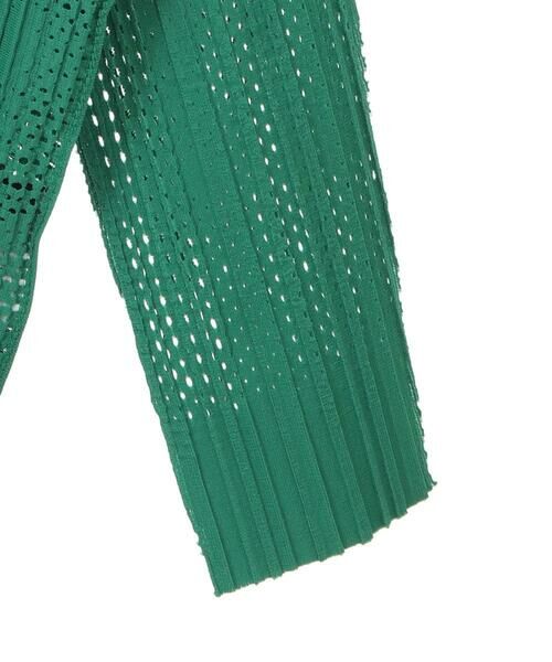 Maison de CINQ / メゾン ドゥ サンク カーディガン・ボレロ | 【小さいサイズ】プリモーディアルプリーツチェック柄カーディガン | 詳細24