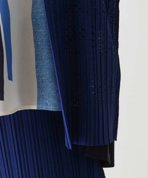 Maison de CINQ / メゾン ドゥ サンク カーディガン・ボレロ | 【小さいサイズ】プリモーディアルプリーツチェック柄カーディガン | 詳細7