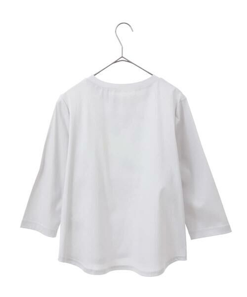 Maison de CINQ / メゾン ドゥ サンク カットソー | 【小さいサイズ】転写プリントドッキングカットソー | 詳細18