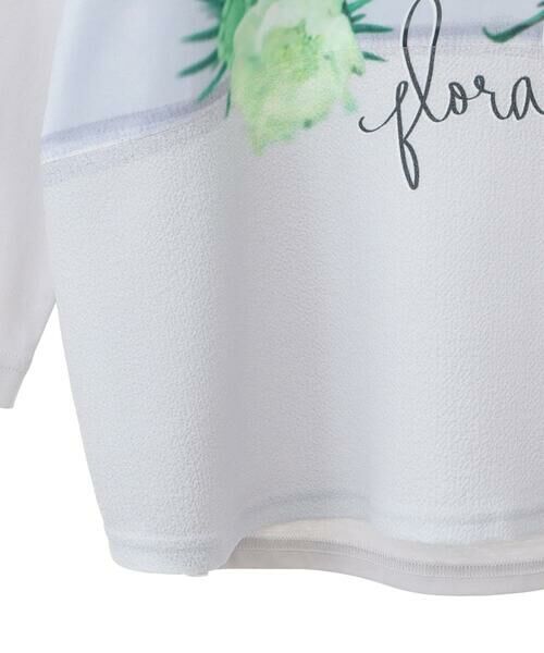 Maison de CINQ / メゾン ドゥ サンク カットソー | 【小さいサイズ】転写プリントドッキングカットソー | 詳細21