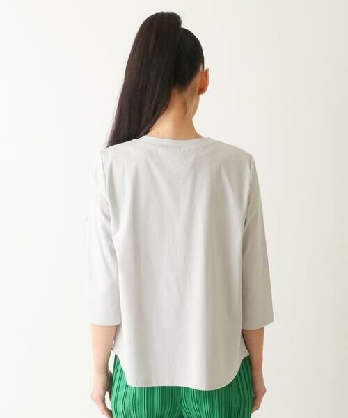 Maison de CINQ / メゾン ドゥ サンク カットソー | 【小さいサイズ】転写プリントドッキングカットソー | 詳細3