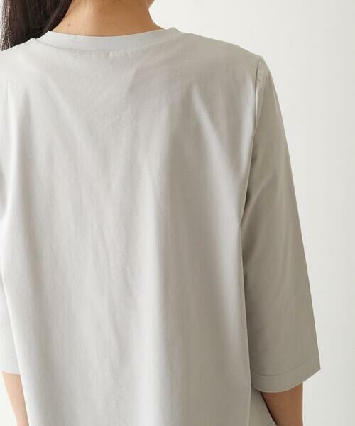 Maison de CINQ / メゾン ドゥ サンク カットソー | 【小さいサイズ】転写プリントドッキングカットソー | 詳細5