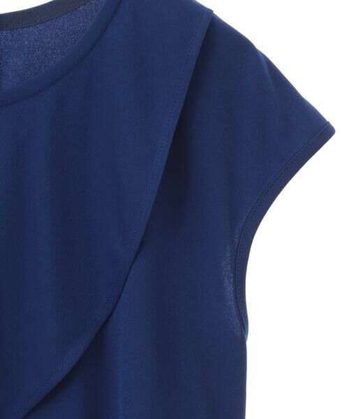 Maison de CINQ / メゾン ドゥ サンク カットソー | 【小さいサイズ】アシンメトリーフリルデザインノースリーブプルオーバー | 詳細17