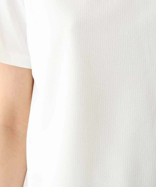 Maison de CINQ / メゾン ドゥ サンク カットソー | 【小さいサイズ/UVカット/遮熱性】レイヤードメッシュデザインカットソー | 詳細10