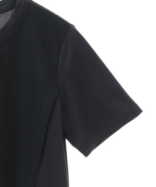 Maison de CINQ / メゾン ドゥ サンク カットソー | 【小さいサイズ/UVカット/遮熱性】レイヤードメッシュデザインカットソー | 詳細22