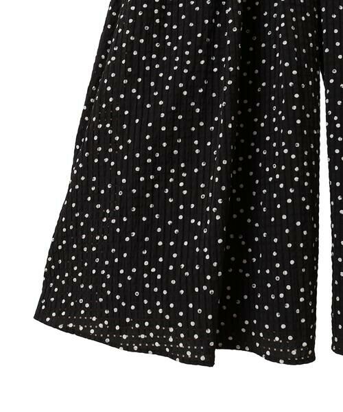 Maison de CINQ / メゾン ドゥ サンク その他パンツ | 【小さいサイズ】シアーチェックドットフレアパンツ | 詳細10