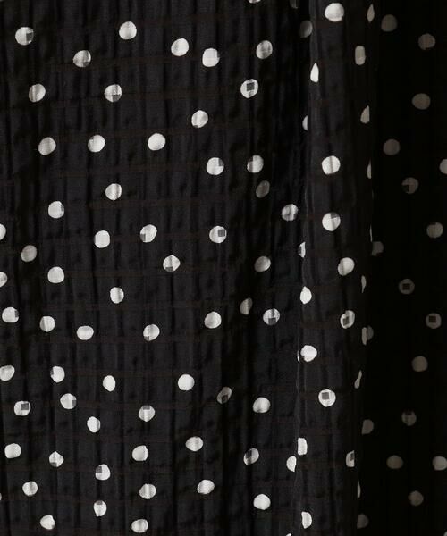 Maison de CINQ / メゾン ドゥ サンク その他パンツ | 【小さいサイズ】シアーチェックドットフレアパンツ | 詳細11