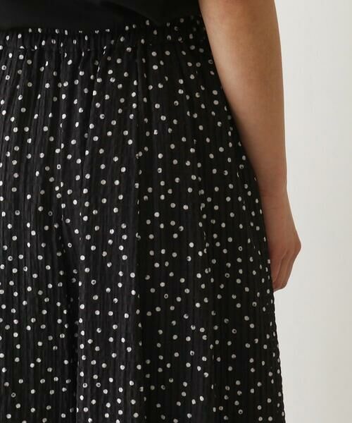 Maison de CINQ / メゾン ドゥ サンク その他パンツ | 【小さいサイズ】シアーチェックドットフレアパンツ | 詳細18