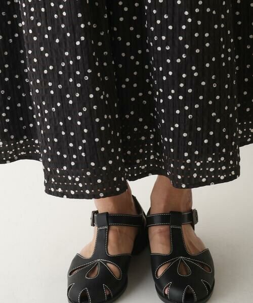 Maison de CINQ / メゾン ドゥ サンク その他パンツ | 【小さいサイズ】シアーチェックドットフレアパンツ | 詳細20