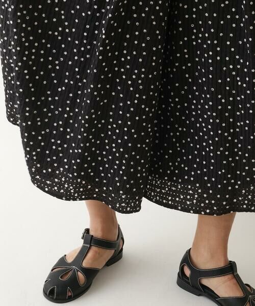 Maison de CINQ / メゾン ドゥ サンク その他パンツ | 【小さいサイズ】シアーチェックドットフレアパンツ | 詳細22