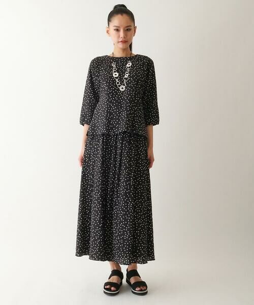 Maison de CINQ / メゾン ドゥ サンク その他パンツ | 【小さいサイズ】シアーチェックドットフレアパンツ | 詳細23