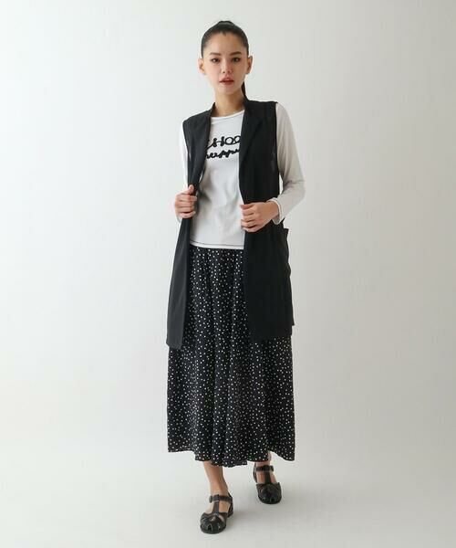 Maison de CINQ / メゾン ドゥ サンク その他パンツ | 【小さいサイズ】シアーチェックドットフレアパンツ | 詳細3