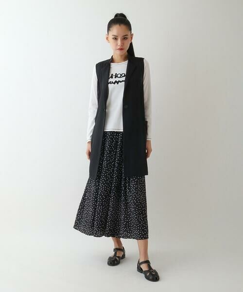 Maison de CINQ / メゾン ドゥ サンク その他パンツ | 【小さいサイズ】シアーチェックドットフレアパンツ | 詳細5