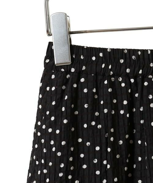 Maison de CINQ / メゾン ドゥ サンク その他パンツ | 【小さいサイズ】シアーチェックドットフレアパンツ | 詳細8