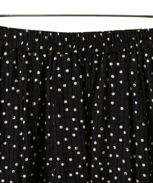 Maison de CINQ / メゾン ドゥ サンク その他パンツ | 【小さいサイズ】シアーチェックドットフレアパンツ | 詳細9