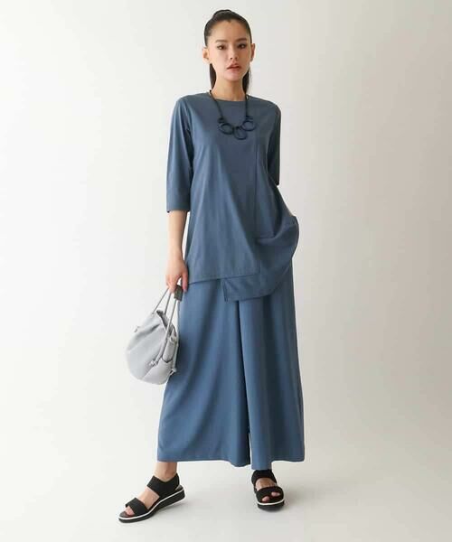 Maison de CINQ / メゾン ドゥ サンク その他パンツ | 【小さいサイズ/接触冷感/UVカット/吸汗速乾】リラックスワイドパンツ | 詳細8