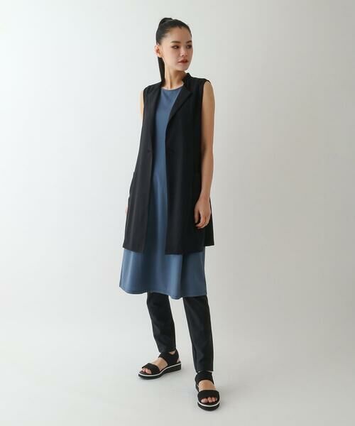 Maison de CINQ / メゾン ドゥ サンク ロング・マキシ丈ワンピース | 【小さいサイズ】ラッセルメッシュAラインワンピース | 詳細14