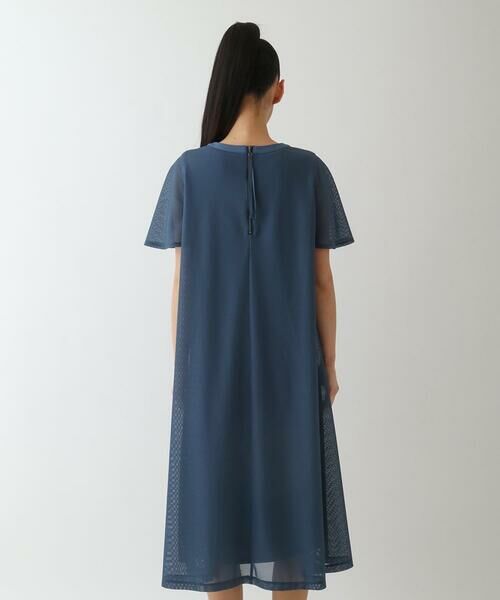 Maison de CINQ / メゾン ドゥ サンク ロング・マキシ丈ワンピース | 【小さいサイズ】ラッセルメッシュAラインワンピース | 詳細2