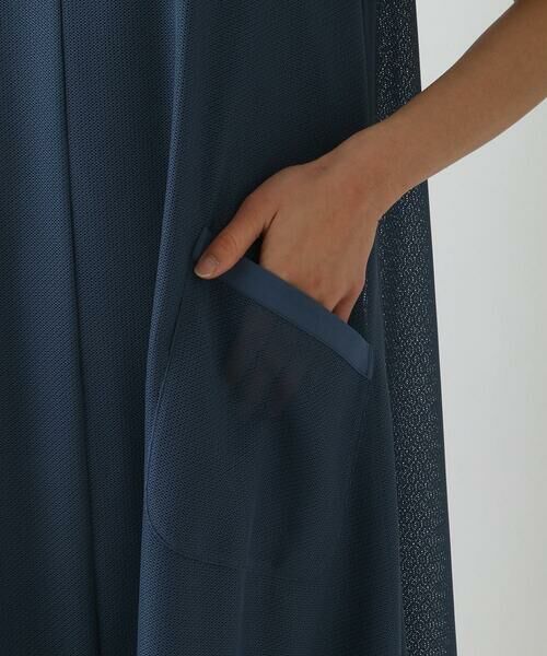Maison de CINQ / メゾン ドゥ サンク ロング・マキシ丈ワンピース | 【小さいサイズ】ラッセルメッシュAラインワンピース | 詳細6