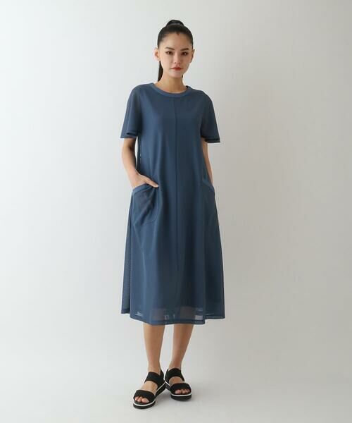 Maison de CINQ / メゾン ドゥ サンク ロング・マキシ丈ワンピース | 【小さいサイズ】ラッセルメッシュAラインワンピース | 詳細9