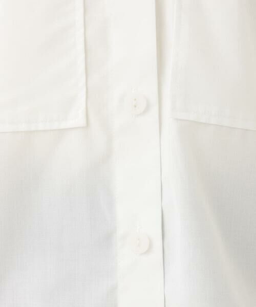 Maison de CINQ / メゾン ドゥ サンク シャツ・ブラウス | 【小さいサイズ】コットンライククロップドシャツブラウス/洗える | 詳細12