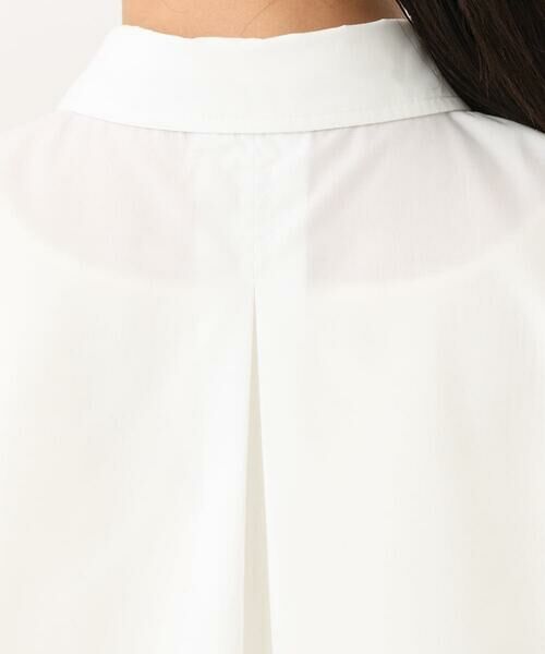 Maison de CINQ / メゾン ドゥ サンク シャツ・ブラウス | 【小さいサイズ】コットンライククロップドシャツブラウス/洗える | 詳細7