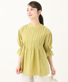 Maison de CINQ / メゾン ドゥ サンク シャツ・ブラウス | 【小さいサイズ】刺繍デザインブラウス/洗える