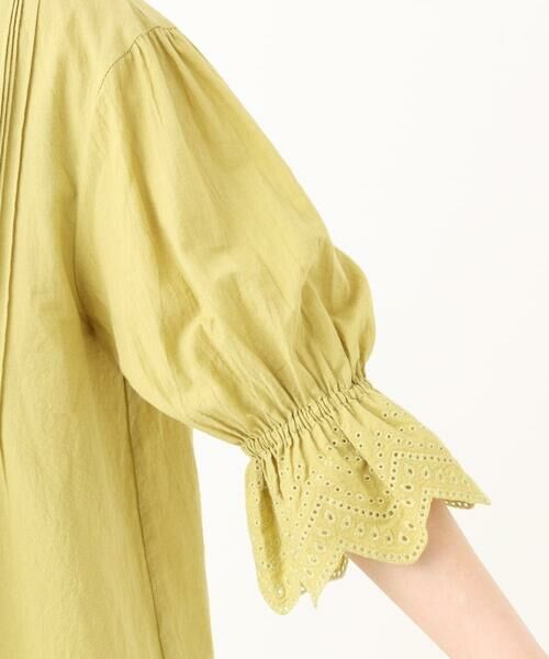 Maison de CINQ / メゾン ドゥ サンク シャツ・ブラウス | 【小さいサイズ】刺繍デザインブラウス/洗える | 詳細8