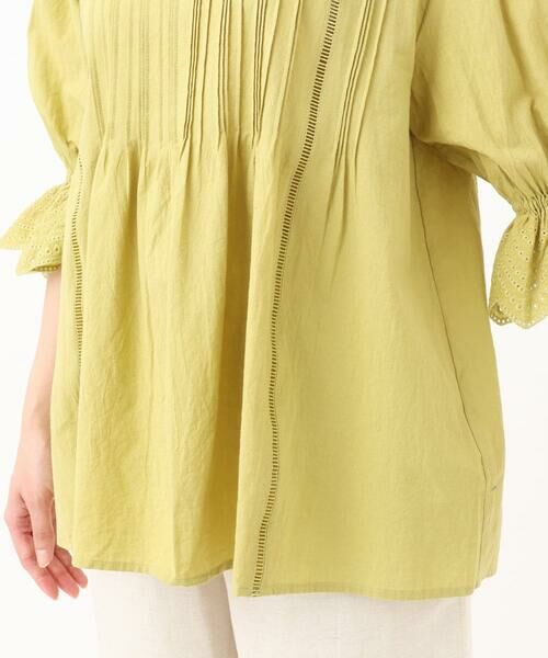 Maison de CINQ / メゾン ドゥ サンク シャツ・ブラウス | 【小さいサイズ】刺繍デザインブラウス/洗える | 詳細9