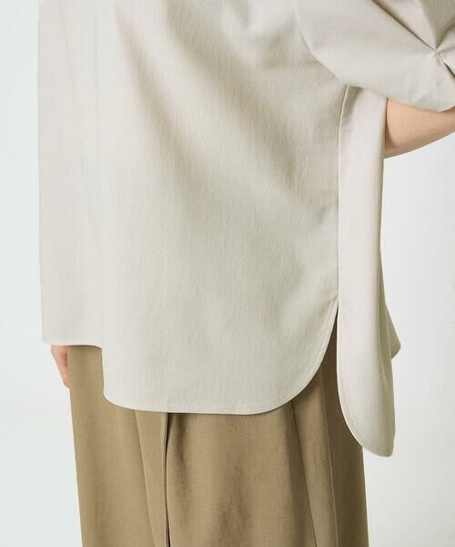 Maison de CINQ / メゾン ドゥ サンク シャツ・ブラウス | 【小さいサイズ】タックスリーブストレッチブラウス/洗える/セットアップ対応 | 詳細10