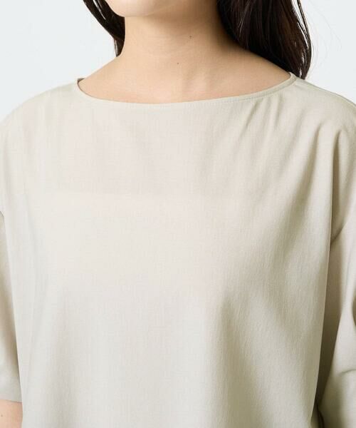 Maison de CINQ / メゾン ドゥ サンク シャツ・ブラウス | 【小さいサイズ】タックスリーブストレッチブラウス/洗える/セットアップ対応 | 詳細8