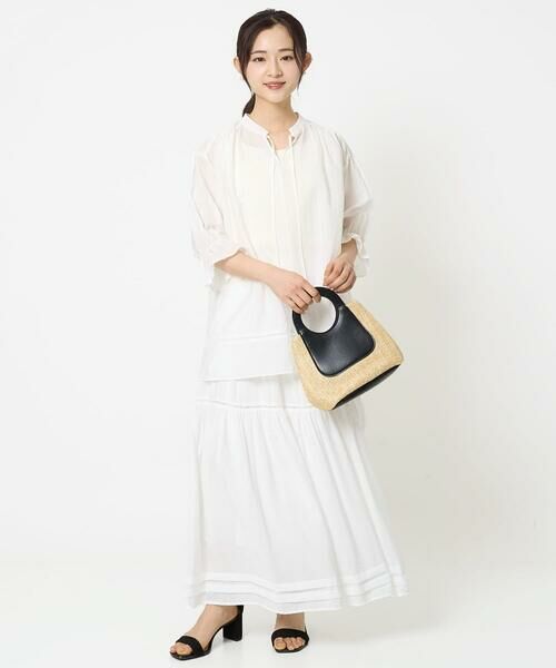 Maison de CINQ / メゾン ドゥ サンク シャツ・ブラウス | 【小さいサイズ】シアーチュニックブラウス/洗える | 詳細16