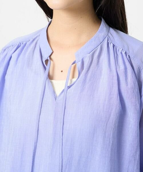 Maison de CINQ / メゾン ドゥ サンク シャツ・ブラウス | 【小さいサイズ】シアーチュニックブラウス/洗える | 詳細7