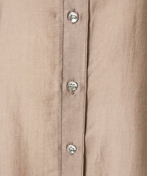 Maison de CINQ / メゾン ドゥ サンク シャツ・ブラウス | 【小さいサイズ】シアーシャツブラウス/洗える | 詳細12