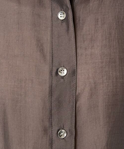 Maison de CINQ / メゾン ドゥ サンク シャツ・ブラウス | 【小さいサイズ】シアーシャツブラウス/洗える | 詳細13