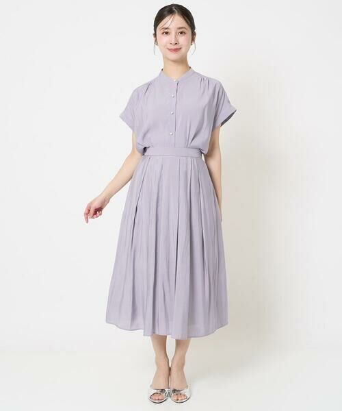 Maison de CINQ / メゾン ドゥ サンク シャツ・ブラウス | 【小さいサイズ】バンドカラーシアーブラウス/洗える | 詳細19