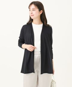 Maison de CINQ / メゾン ドゥ サンク カーディガン・ボレロ | 【小さいサイズ】着流しカーディガン/接触冷感/洗える