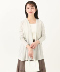 Maison de CINQ / メゾン ドゥ サンク カーディガン・ボレロ | 【小さいサイズ】着流しカーディガン/接触冷感/洗える