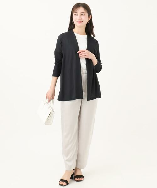 Maison de CINQ / メゾン ドゥ サンク カーディガン・ボレロ | 【小さいサイズ】着流しカーディガン/接触冷感/洗える | 詳細11