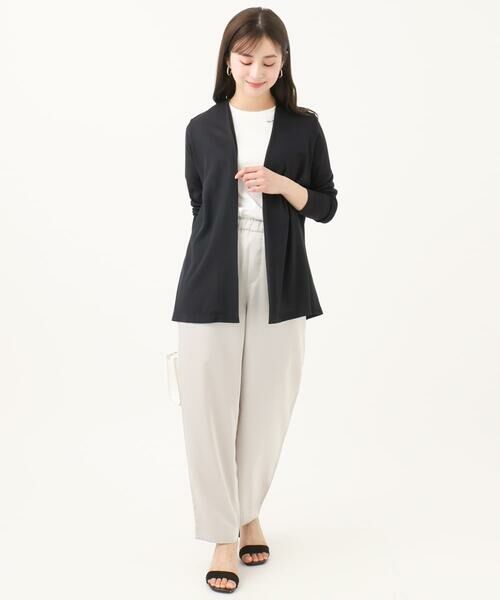 Maison de CINQ / メゾン ドゥ サンク カーディガン・ボレロ | 【小さいサイズ】着流しカーディガン/接触冷感/洗える | 詳細12