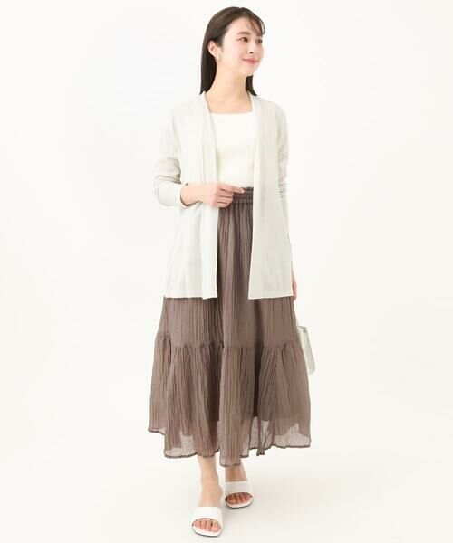 Maison de CINQ / メゾン ドゥ サンク カーディガン・ボレロ | 【小さいサイズ】着流しカーディガン/接触冷感/洗える | 詳細16