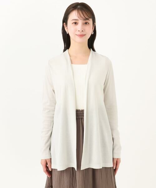Maison de CINQ / メゾン ドゥ サンク カーディガン・ボレロ | 【小さいサイズ】着流しカーディガン/接触冷感/洗える | 詳細3